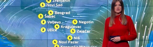 Prognoza za subotu: Jaka kiša, najviša temperatura do šest stepeni
