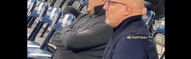Legenda na treningu Partizana: Kakva podrška pred derbi (VIDEO)