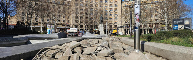 Još 350.000 evra za rekonstrukciju Trga Nikole Pašića, godinu dana nakon prethodne rekonstrukcije