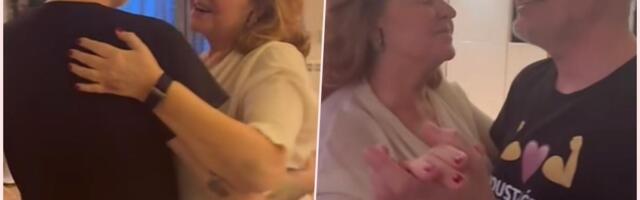 ČEDA I BEKUTA U ZANOSNOM PLESU! Ona bez šminke, on u bermudama, potpuno se opustili u njegovom stanu (FOTO/VIDEO)