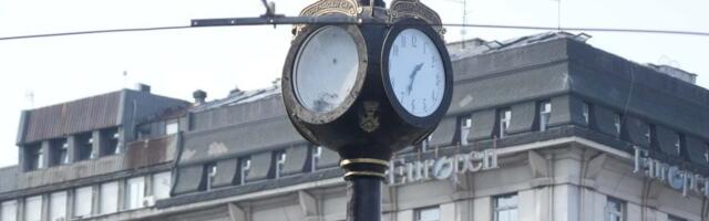 Gradski sekretar: Sat na Trgu republike će biti popravljen u garantnom roku