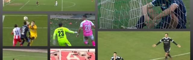 Komična Superliga - neverovatni golovi, potezi i promašaji minulog vikenda u Srbiji