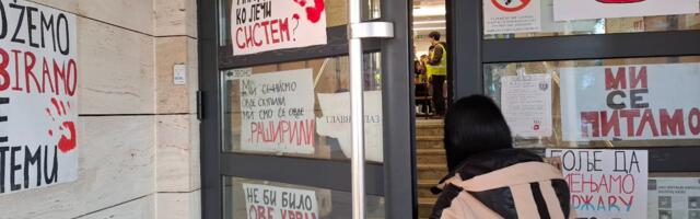 Niški Medicinski želi anonimno da anketira studente o blokadi, oni poručuju da ne veruju u legitimitet