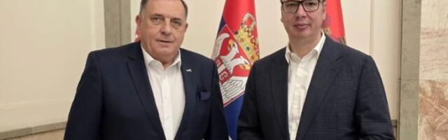 Vučić se sastao sa Dodikom: "Obavili smo mnogo važnih razgovora"
