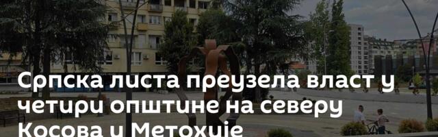 Српска листа преузела власт у четири општине на северу Косова и Метохије