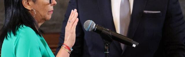 Pristalice Madura protestovale u Karakasu dok je Rodrigez polagala zakletvu