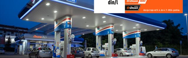SJAJNA PONUDA ZA VOZAČE: G-Drive gorivo na popustu na svim benzinskim stanicama NIS!