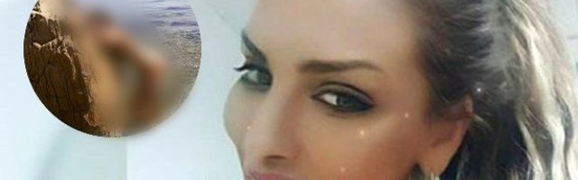 KAO OD MAJKE ROĐENA! Ava Karabatić PREVAZIŠLA SAMU SEBE - U nagom izdanju POZIRA NA STENI! (FOTO)