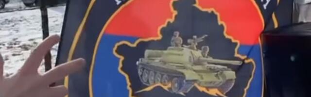 Bivši fudbaler Zvezde dočekao Božić na KiM, vijorila se i zastava: "Kad se vojska na Kosovo vrati"