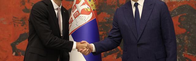 VUČIĆ SUTRA SA ANDREASOM FON BEKERATOM Ambasador Evropske unije na Andrićevom vencu