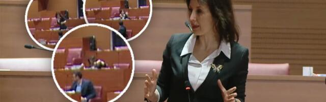 Glasno vrisnula i počela da se trese: Hrvatsku poslanicu UDARILA struja u Saboru (VIDEO)