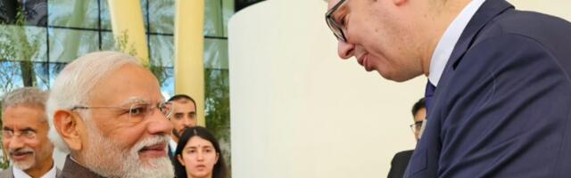 VUČIĆ SE SASTAO SA MODIJEM!