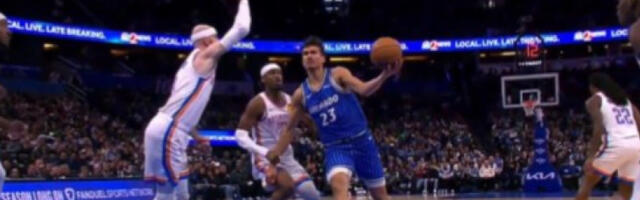 Оклахома славила у гостима, Карузо блокирао ривала патиком