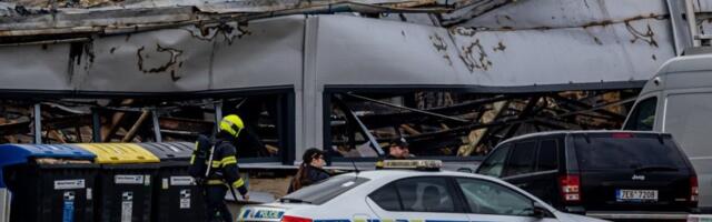 Češka policija uhapsila tri osobe zbog požara u skladištu dronova