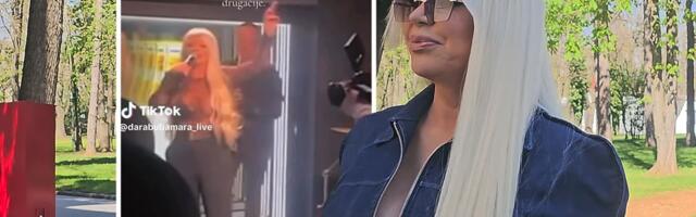 Dara Bubamara ne prestaje da provocira: "Uskoro nova pesma - od 4 do pola 7", publika u transu