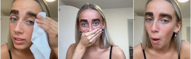 Tiktokerka htela da ofarba obrve: ZAPREPAŠĆENJE! (VIDEO)