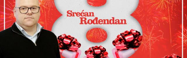 VAŠ DOPRINOS INFORMISANJU JAVNOSTI ZASLUŽUJE POŠTOVANJE! Vanja Vukić, direktor JKP “Beogradske elektrane” nam je čestitao 8. rođendan!