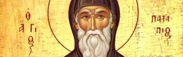 NJEGA SU PROSLAVILE ISCELITELJSKE MOĆI: SPC sutra slavi Prepodobnog Patapija