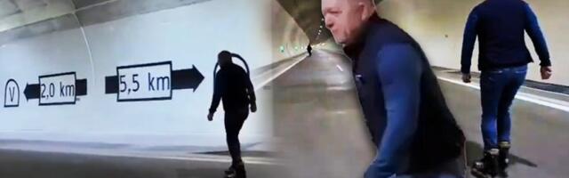 (VIDEO) HIT! Fico nabacio rolere pa se provozao kroz tunel - Mreže se usijale od ovog snimka: Svaka čast!