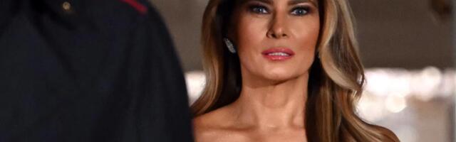 Melanija Tramp u najužoj haljini na svetu došla na novogodišnju proslavu: Dekolte u prvom planu, a ona sija kao milion dolara