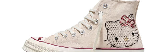 Hello Kitty i Converse zablistali uz „Swarovski“ Chuck Taylor 70 model
