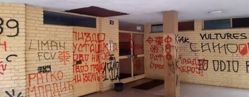 Gruhonjić: Ovo je prvi put da je moje dete videlo grafite mržnje