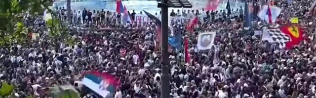 Završen protestni skup na Slaviji, studenti ponovo zatražili raspisivanje izbora
