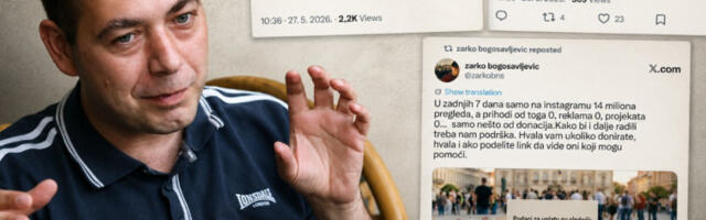 Богосављевић тражи донације: „Од новинара постах просјак”