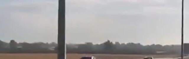 Drama na auto-putu Miloš Veliki! Bahati "bmw" ide u kontra smeru - "Da li ste normalni?" (VIDEO)