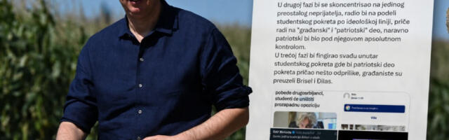 Параноја у блокадерским редовима: Вучић им управља и опозицијом и студентима