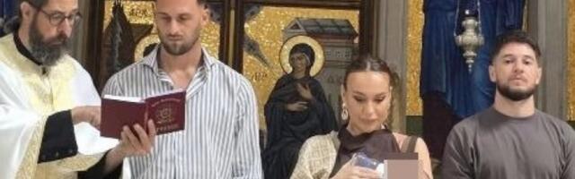 Joca Stefanović krstio sina: Iva hrani mezimca tokom ceremonije, mali Vukan ukrao šou