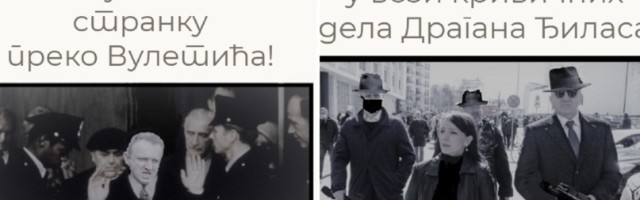 Bakarec fotošopira: Tepić i Đilas su gangsteri, teroristi i mafijaši koji imaju za cilj da ubiju Vučića!