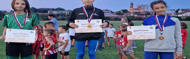 Zlato, srebro i bronza za atletičare u Smederevskoj Palanci