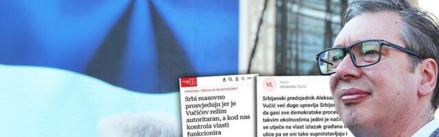 Ustaše svom snagom podržavaju rušenje Vučića: Usudili se da Srbiji drže lekciju o demokratiji, a oni zabranili Srbe u Hrvatskoj!