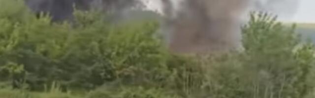 Snimci s mesta požara: Izgoreli vagoni u Košutnjaku (VIDEO)