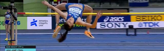 Prve reči Angeline Topić posle osvojenog srebra na Svetskom dvoranskom prvenstvu