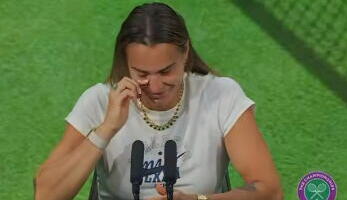 SABALENKA ISMEJALA SRPSKU TENISERKU POSLE MEČA - "UUU BAŠ JE STRAŠNA" Ispalila ironičan komentar, pa prasnula u smeh pred novinarima! (VIDEO)