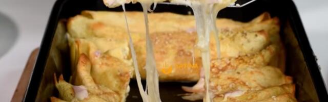 ZAPEČENE SLANE PALAČINKE U DVA KORAKA: Najbolji recept za jelo koje može da zameni večeru