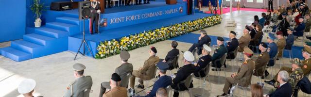 General Mojsilović u Napulju: Načelnik Generalštaba na primopredaji dužnosti komandanta Komande združenih snaga NATO