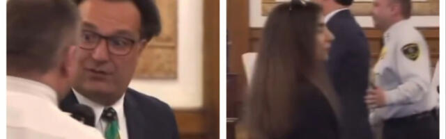 PRVI SNIMAK BRAJANA VOLŠA NAKON ANINOG UBISTVA U kontejner bacao kese pune ženinih stvari, testeru i ljudsko tkivo (VIDEO)