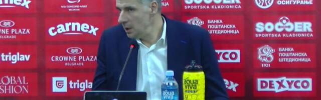 Vlada Jovanović isprozvao sudije posle poraza od Zvezde