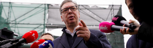 Председник Вучић обилази радове на делу Дунавског коридора код Голупца