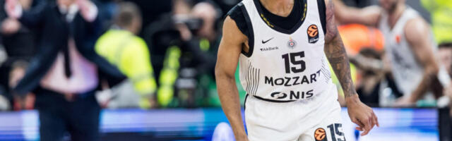 PARTIZAN SE VRATIO POBEDAMA! Pešić je večeras mogao samo da gleda magiju Kamerona Pejna!