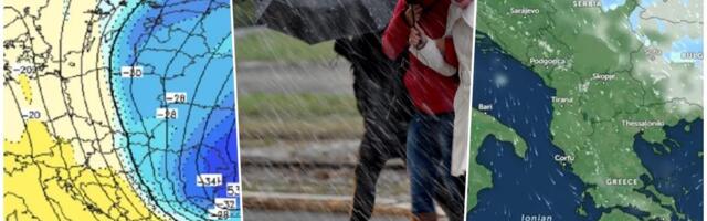 TEMPERATURA IDE U MINUS, PAŠĆE I SNEG! Radarski snimci pokazuju opasnost sa istoka koja hrli ka Srbiji - STIŽE LEDENI TALAS (FOTO)