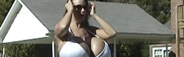 (FOTO) OVA ŽENA IMA NAJVEĆE GRUDI NA PLANETI Umalo se UGUŠILA U SNU zbog njihove VELIČINE: Teške su ukupno 24 KILE!