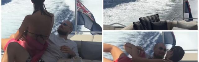 "HVALA RASTURAČICAMA BRAKOVA" Poznatoj Srpkinji pokušali da unište brak sa fudbalerom, sad isplivao vruć snimak sa jahte: Razmenjuju nežnosti (VIDEO)