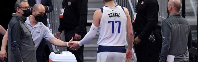 Dončić isključen, Maveriksi ubedljivi, Vučević brojao do 29 (VIDEO)