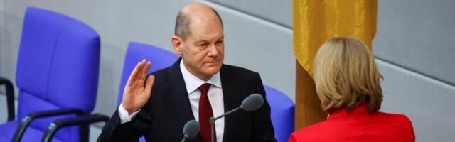 Novi nemački kancelar Olaf Šolc položio zakletvu pred poslanicima