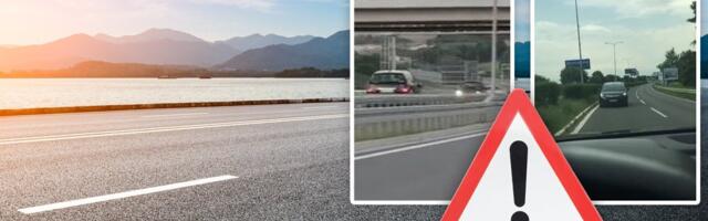 Nema kraja "ruskom ruletu" na putevima u Srbiji Porodica iz Novog Sada umalo stradala zbog bahatog vozača