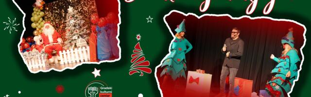 Dve novogodišnje jelke u GKC-u